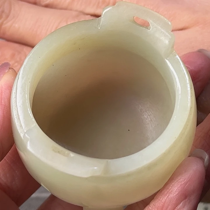 和田玉摆件未镶嵌索****后
