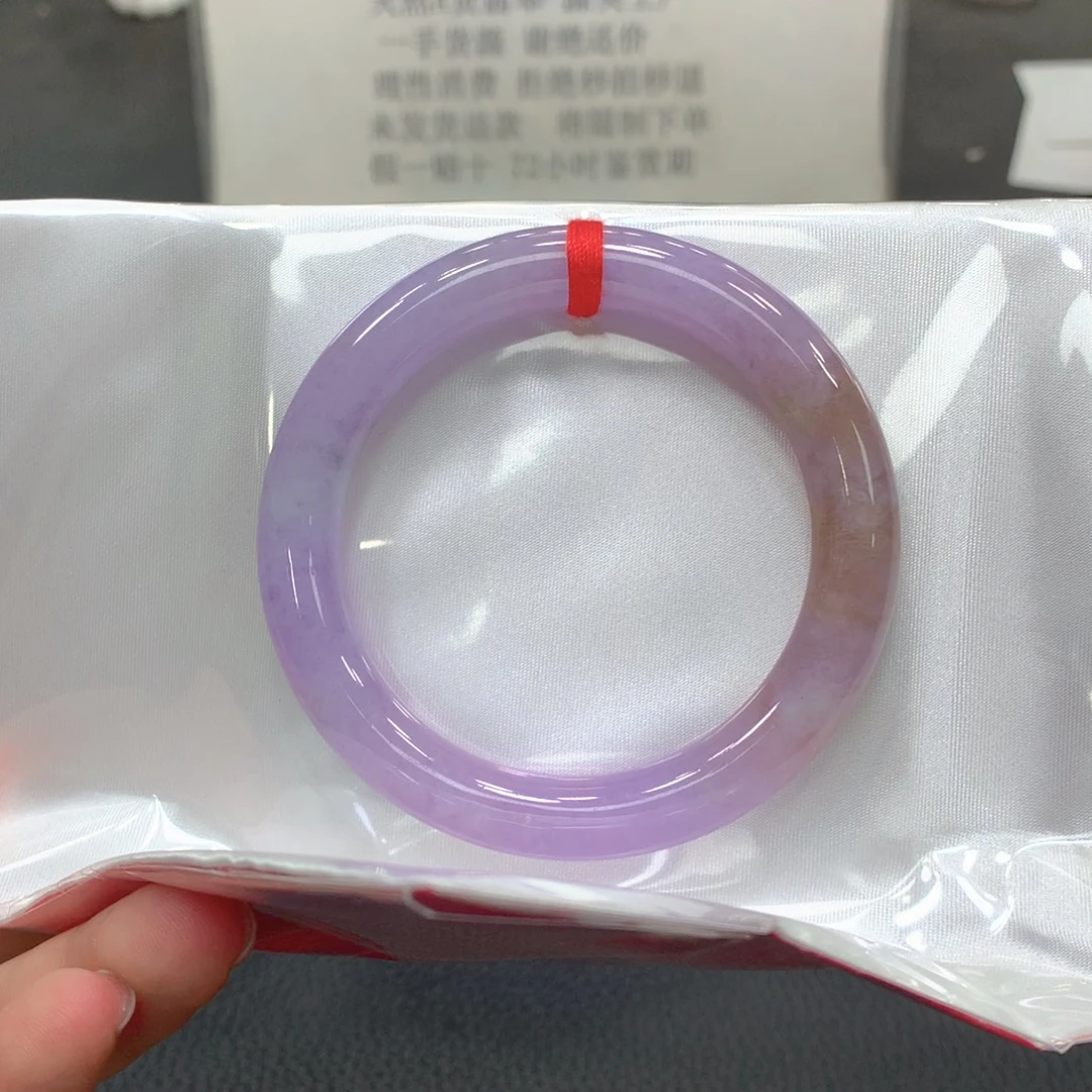 翡翠未镶嵌手镯54圆