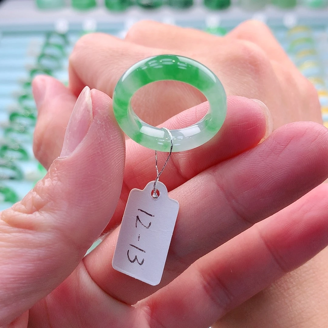 未镶嵌戒指翡翠A货缅甸翡翠