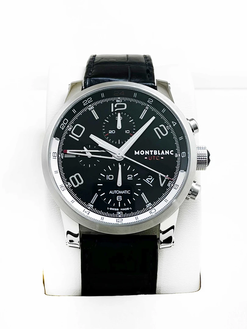 99新 Montblanc/万宝龙 云时臻品/时光行者系列/全套/43mm