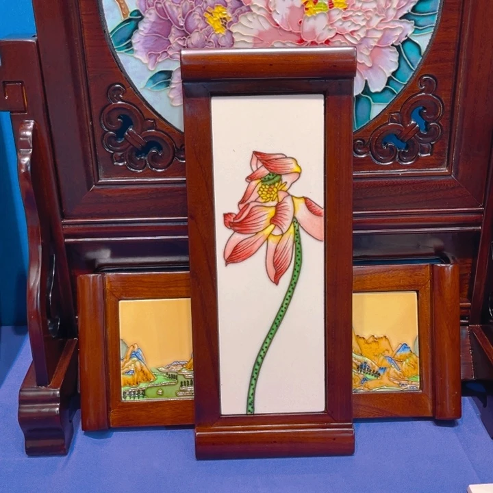 塑料瓷板画艺术作品