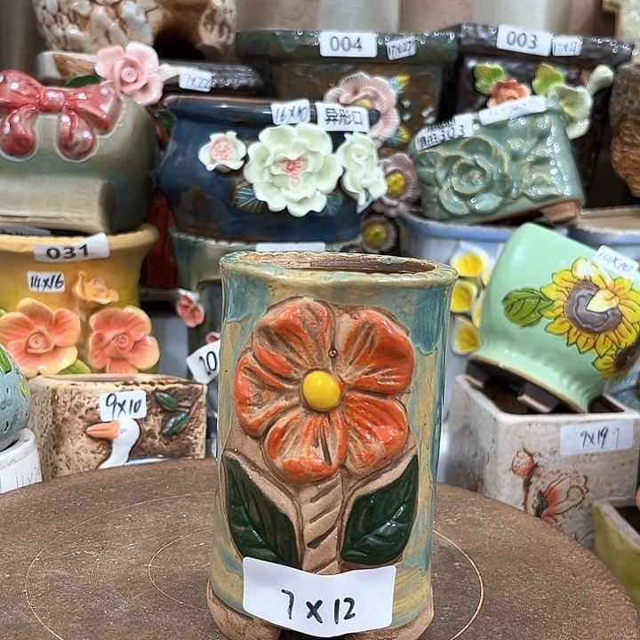 红陶粗陶花盆粗陶花盆