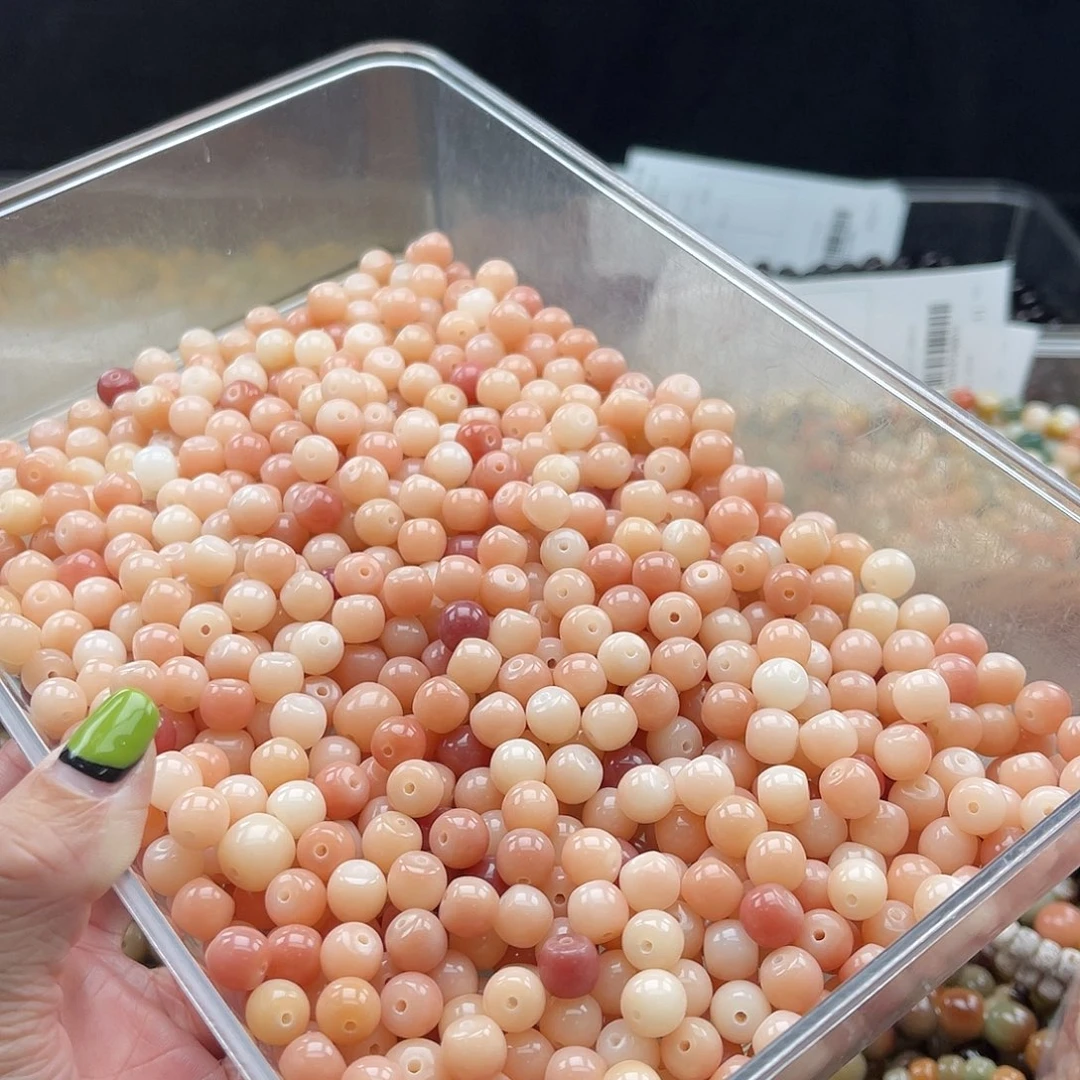 白玉菩提吊坠A/9mm/100+50颗