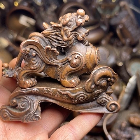 铜制文玩把玩物件