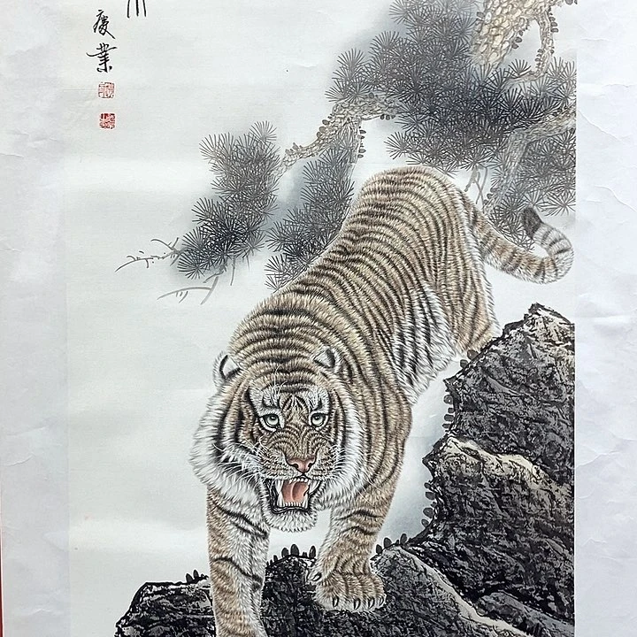 国画赵庆业老师作品路