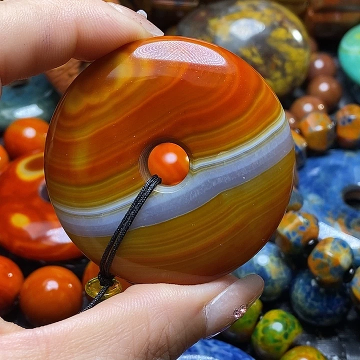 玛瑙/玉髓未镶嵌颈饰