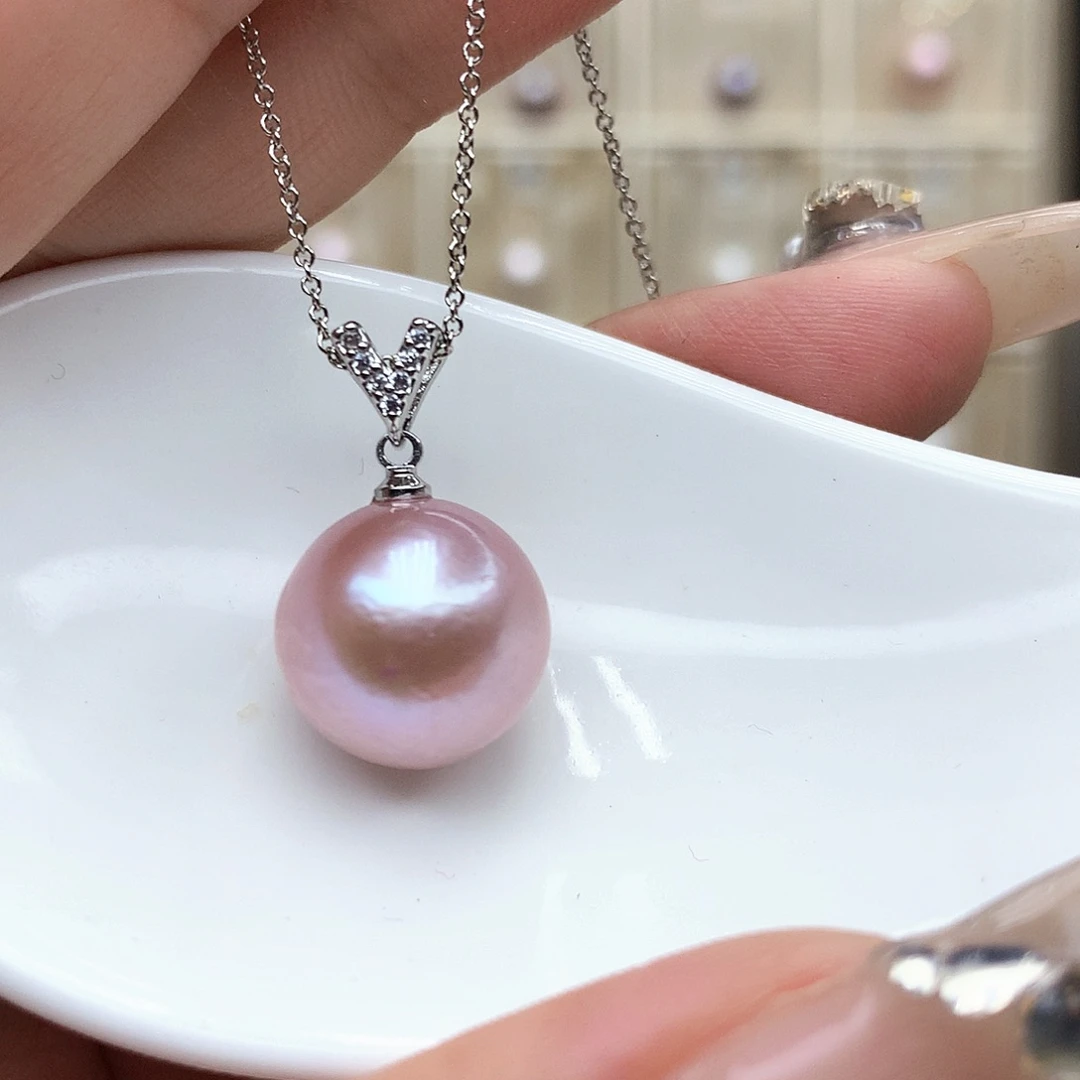 淡水珍珠合金颈饰