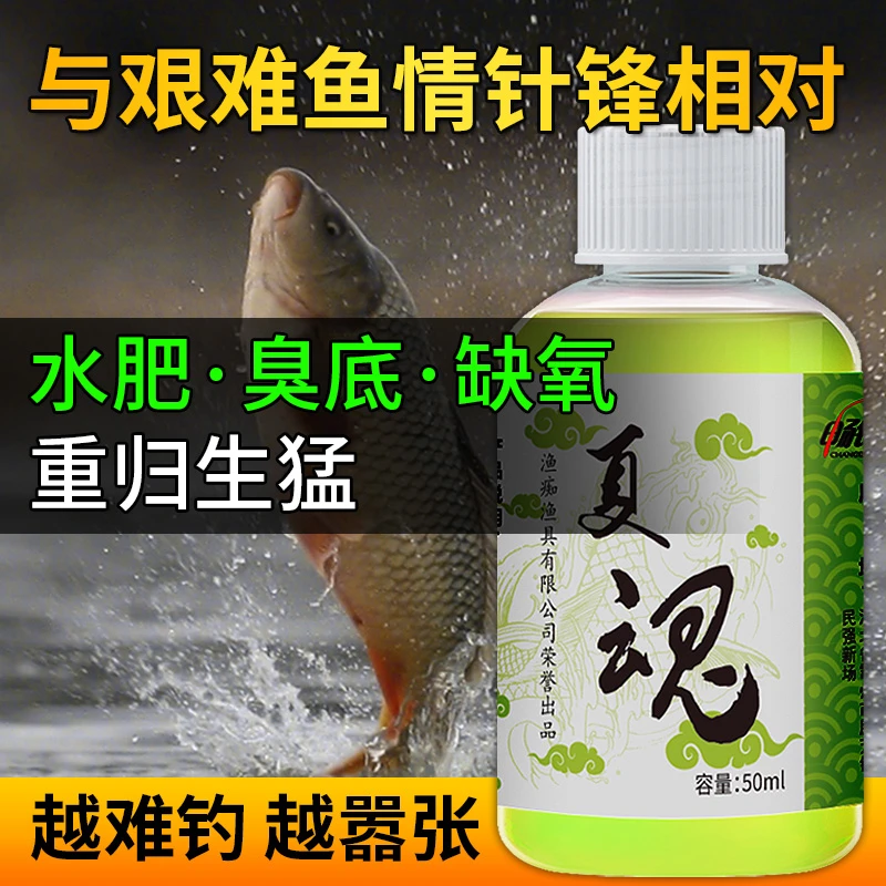 CHANGDIAOFANG/畅钓坊夏魂强势针对肥水臭底闷热缺氧萎靡糗乏鱼情