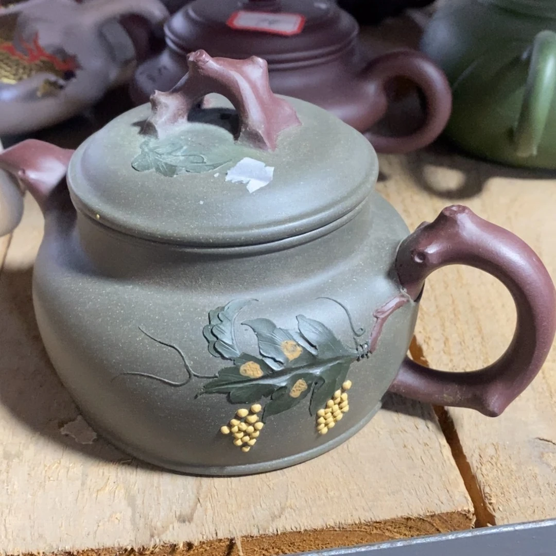 紫砂茶壶原矿手工245