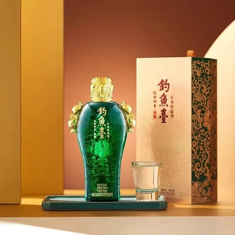 钓鱼台【老张专属】钓鱼台天香陈蕴酒 酱香型白酒单瓶装53度500ml