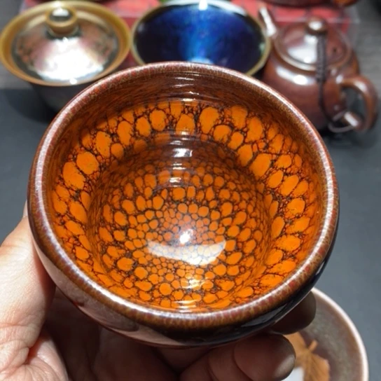 茶盏建盏主人杯茶壶盖碗品茗杯026