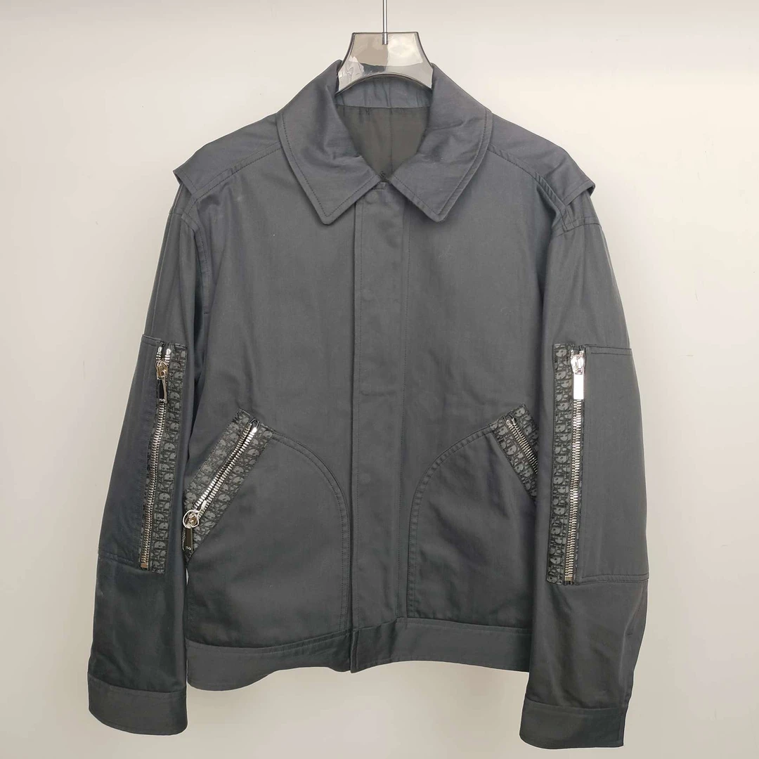 99新 DIOR/迪奥 迪奥/Dior logo拼接夹克富 44码 99新 GM003876