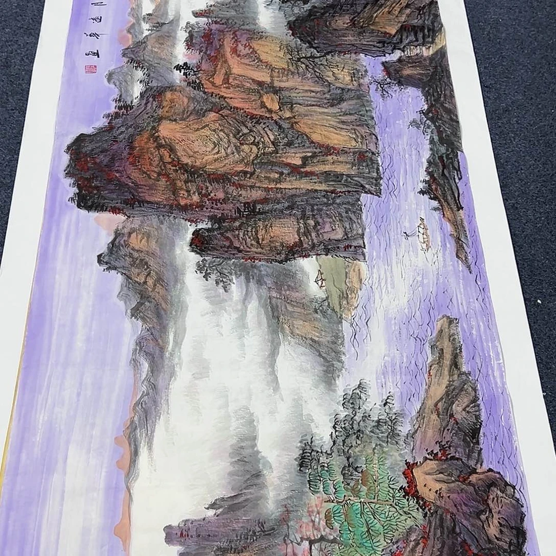 国画事事顺心如意万事如意