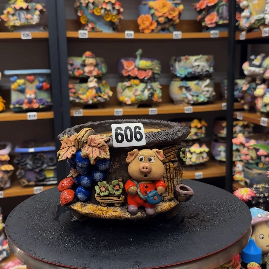 【闪购商品】粗陶手捏