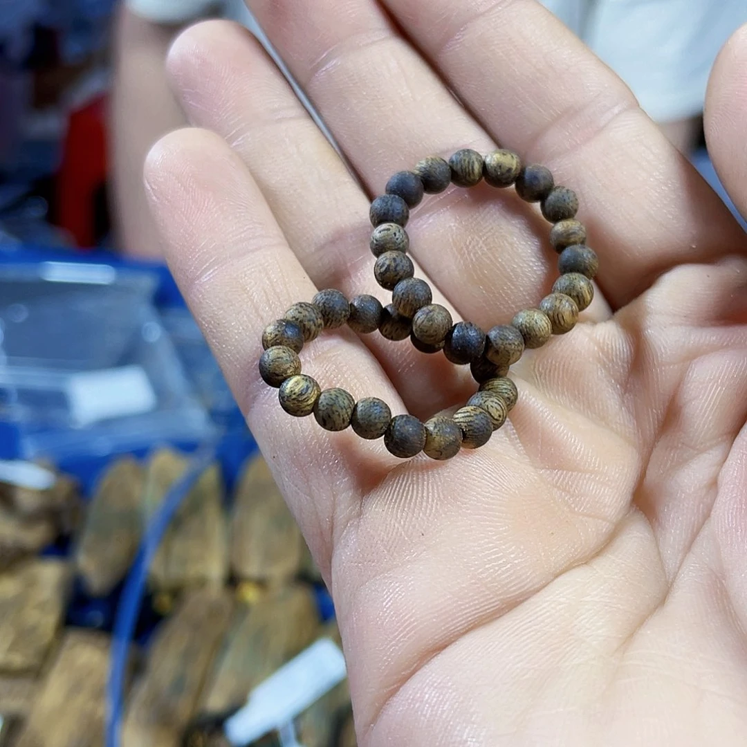 沉香碎屑沉香棋楠原材料戒指一个多样性发一