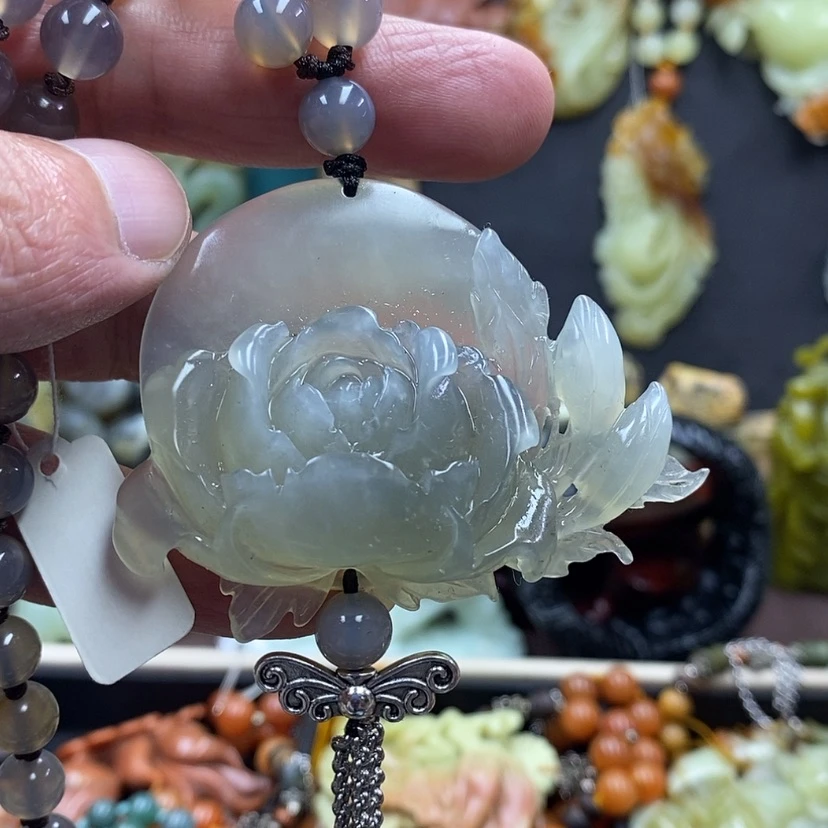 【闪购商品】蛇纹石玉吊坠未镶嵌