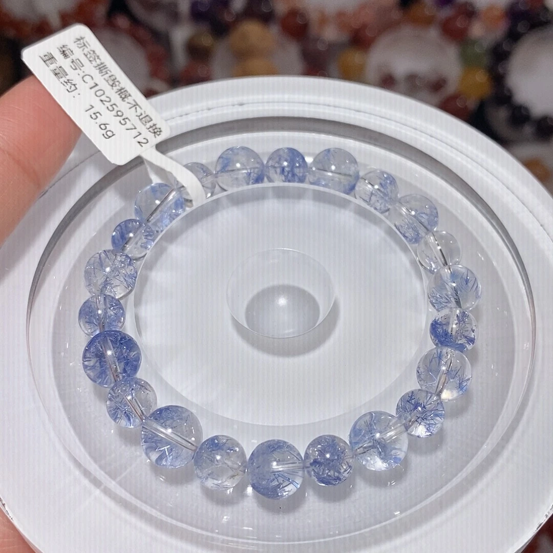 未镶嵌手链水晶F蓝发晶
