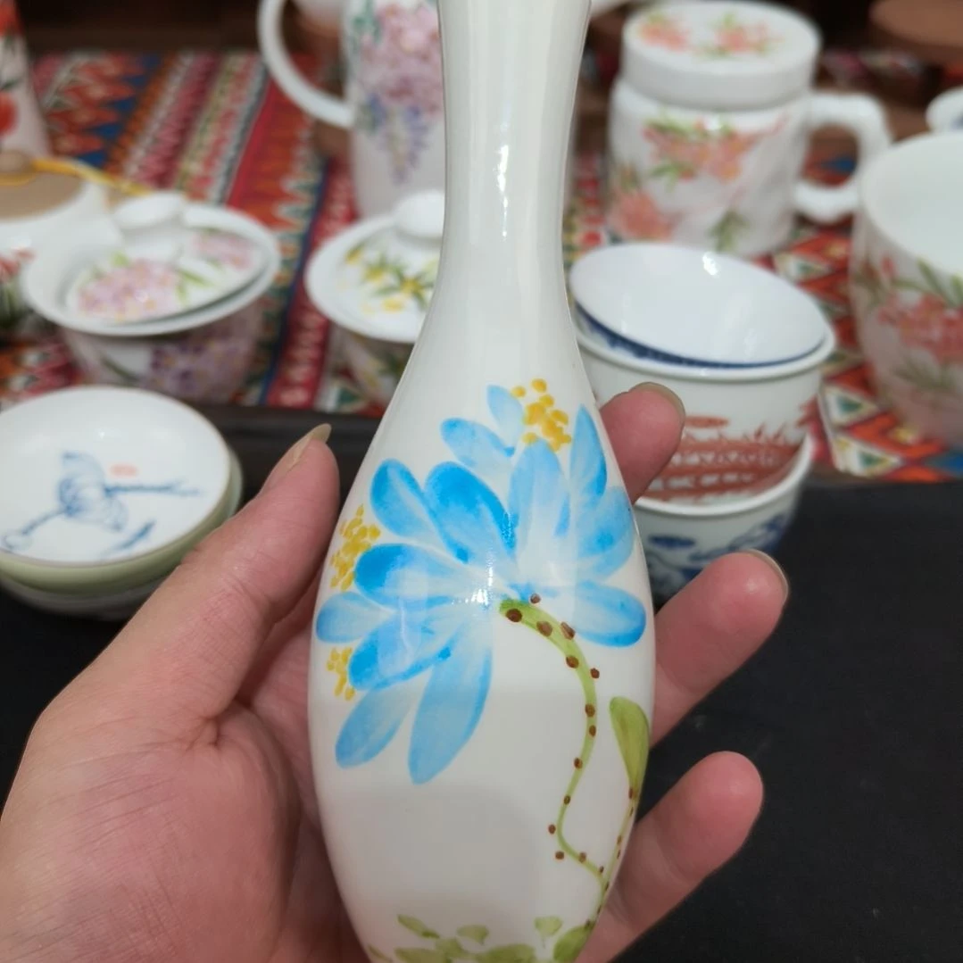 瓷片景德镇手工手绘高温瓷器