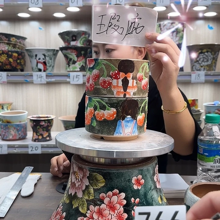 花盆紫砂瑕疵瑕疵766