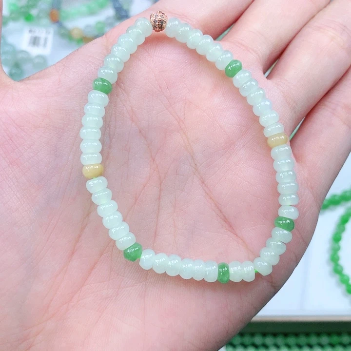 未镶嵌手链翡翠翡翠