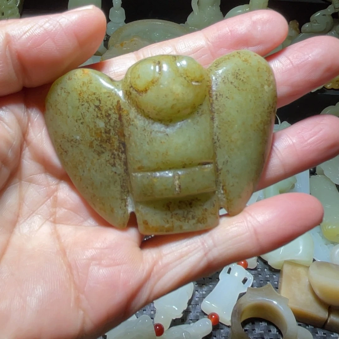 未镶嵌和田玉（糖玉）挂件