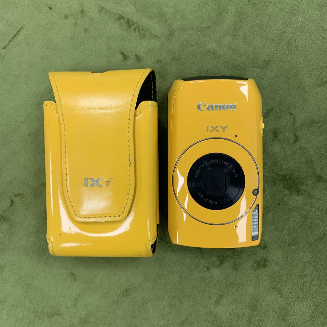 95新 Canon/佳能 ixus300hs/ixy30s 法拉利黄稀有典藏版1000w像素