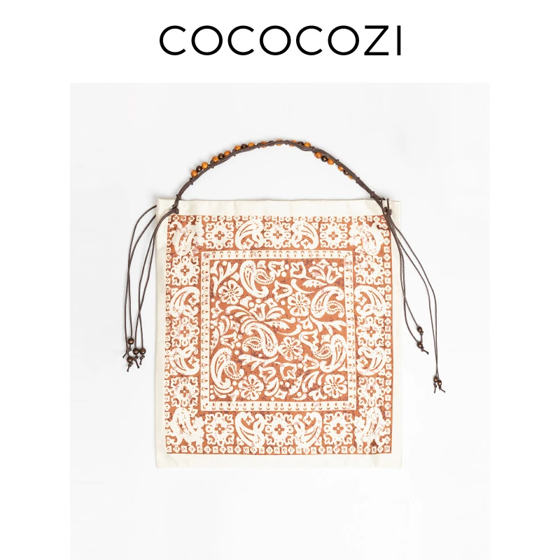 【小水专属】COCOCOZI艺术印花单肩包252CO050BB