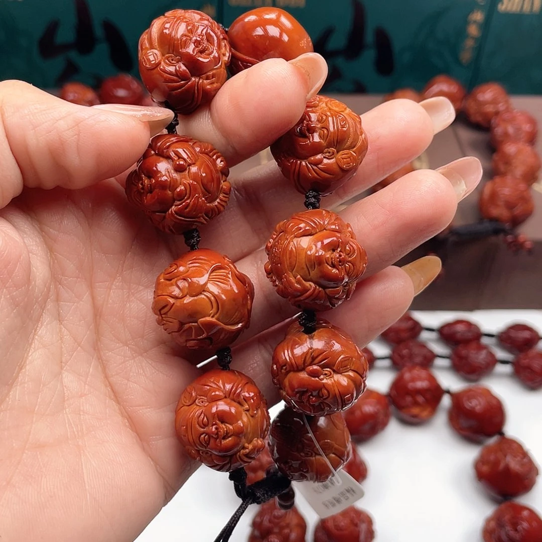 橄榄核手串栋*财神手串