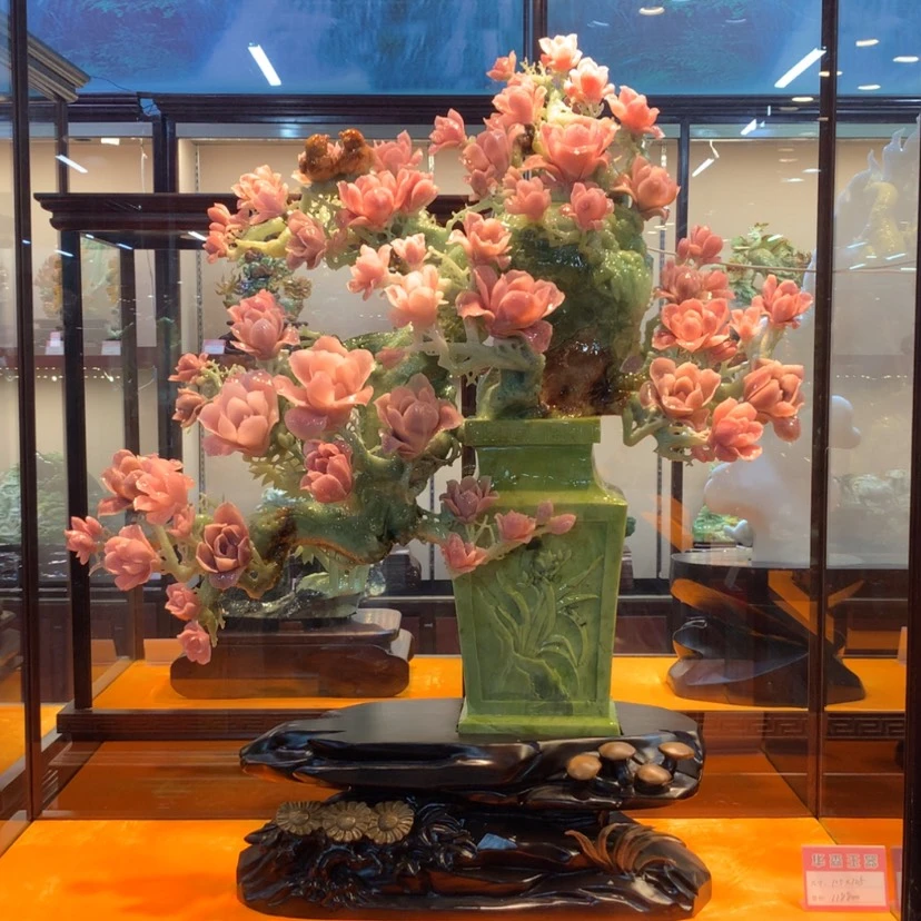 【闪购商品】未镶嵌蛇纹石玉摆件覆膜