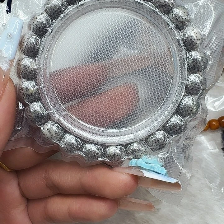 星月菩提手串399高端黑灰星月菩提10桶单圈