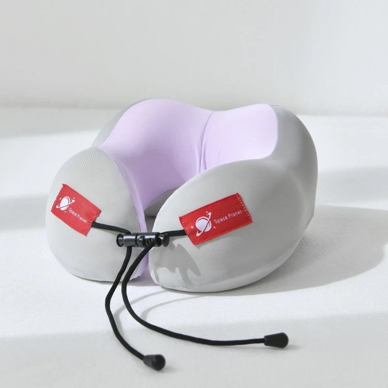 凉感丝便携U型枕旅行护颈枕女生飞机护颈枕睡觉神器长途旅行坐车