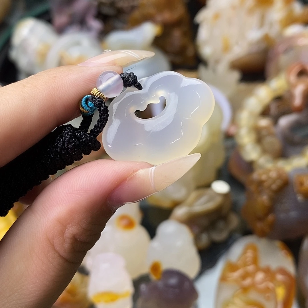 玛瑙/玉髓未镶嵌颈饰