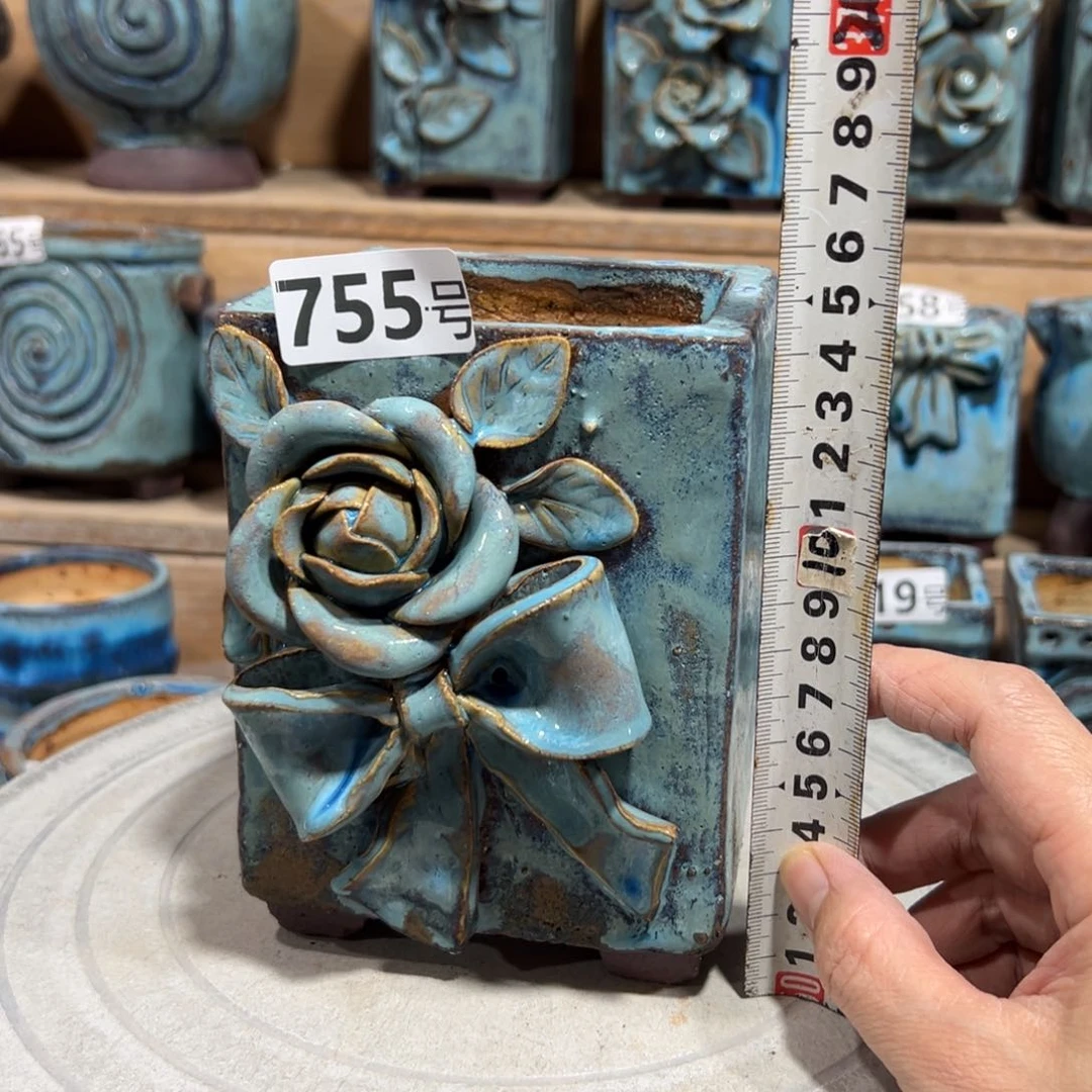 红陶尚雅陶坊多肉花盆口径