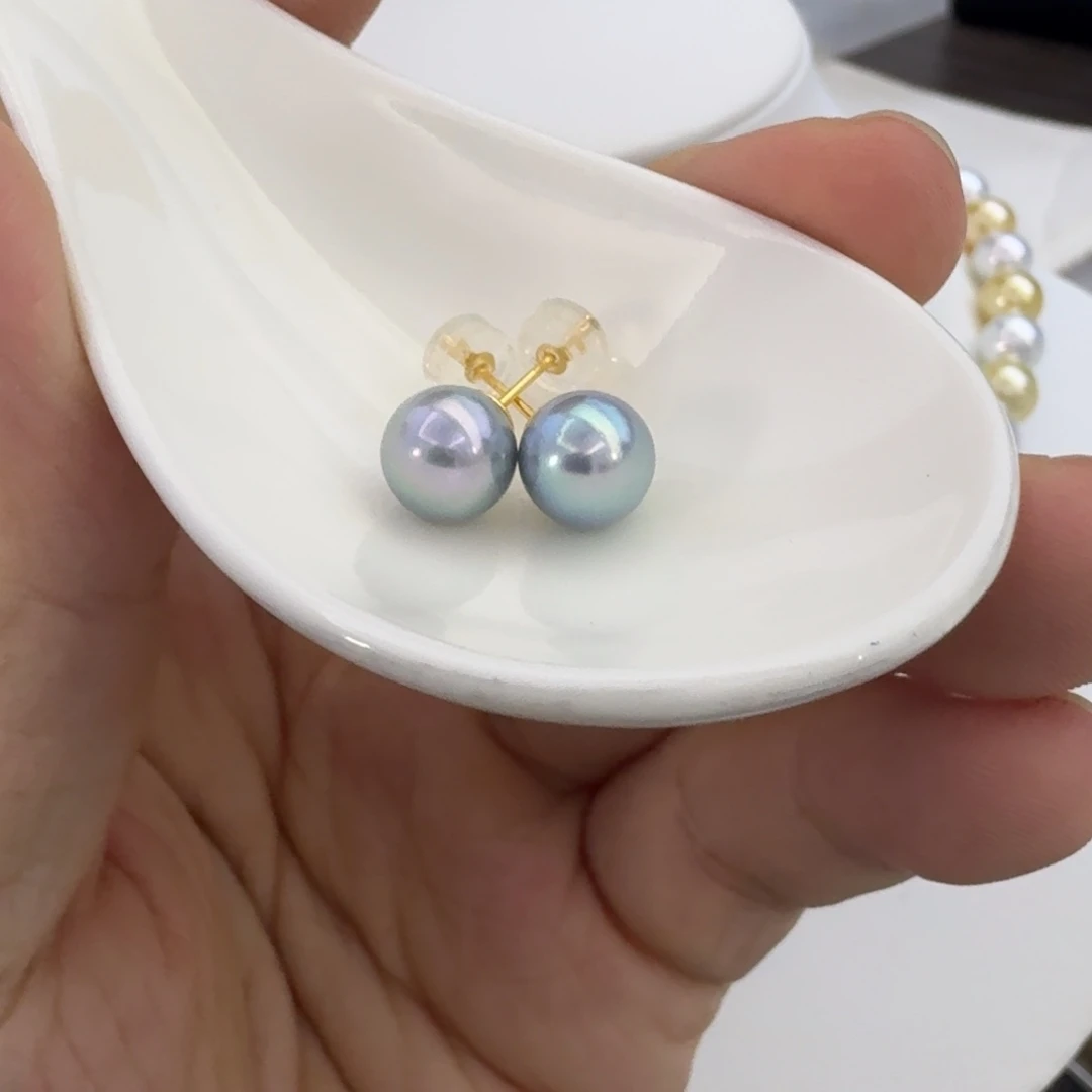 耳饰未镶嵌海水珍珠