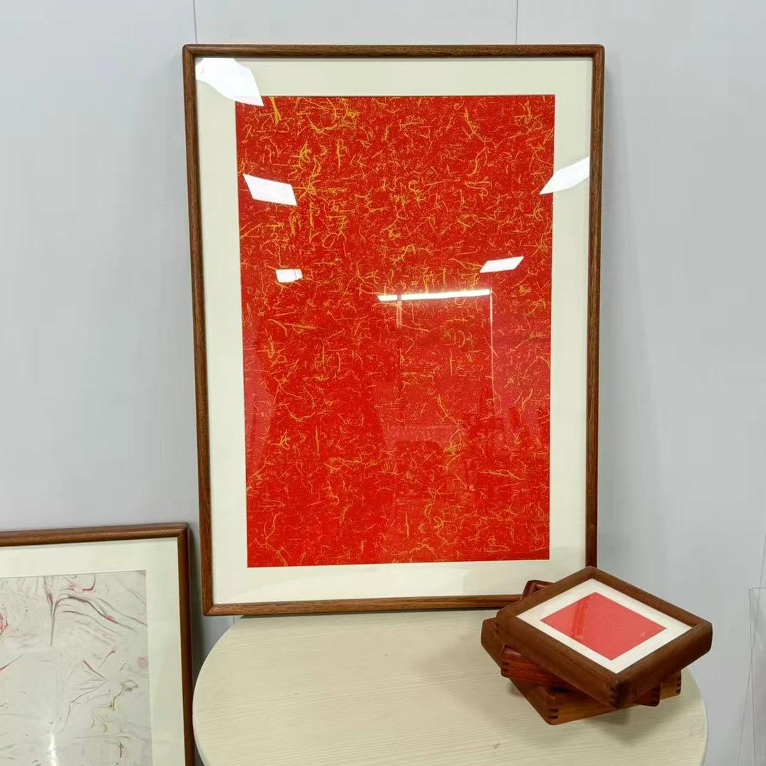 70*50实木进口画框可定制源头工厂