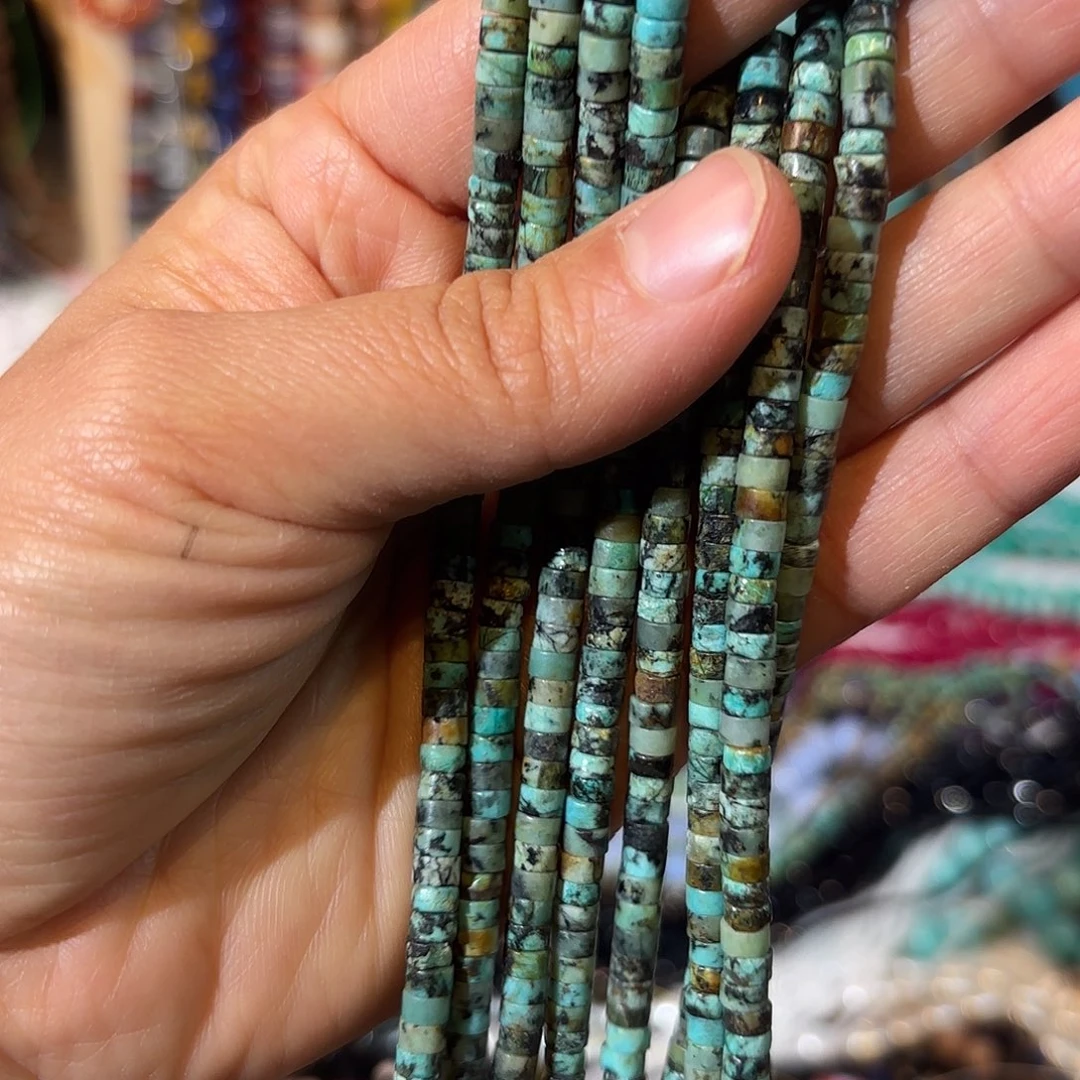 玛瑙/玉髓未镶嵌珠宝半成品松石隔片2-4一条