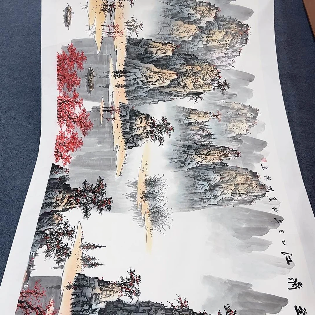 国画事事如意万事如意万事