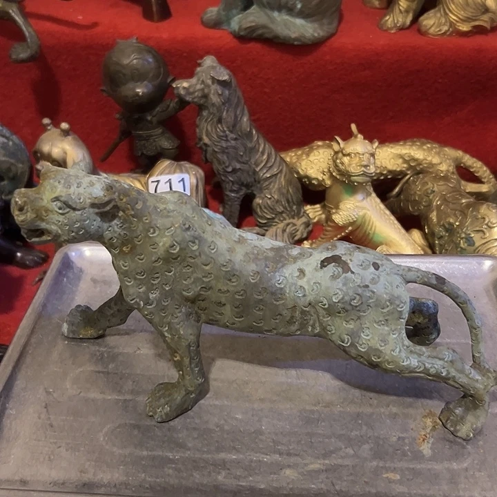 黄铜摆件，文房工艺品摆件