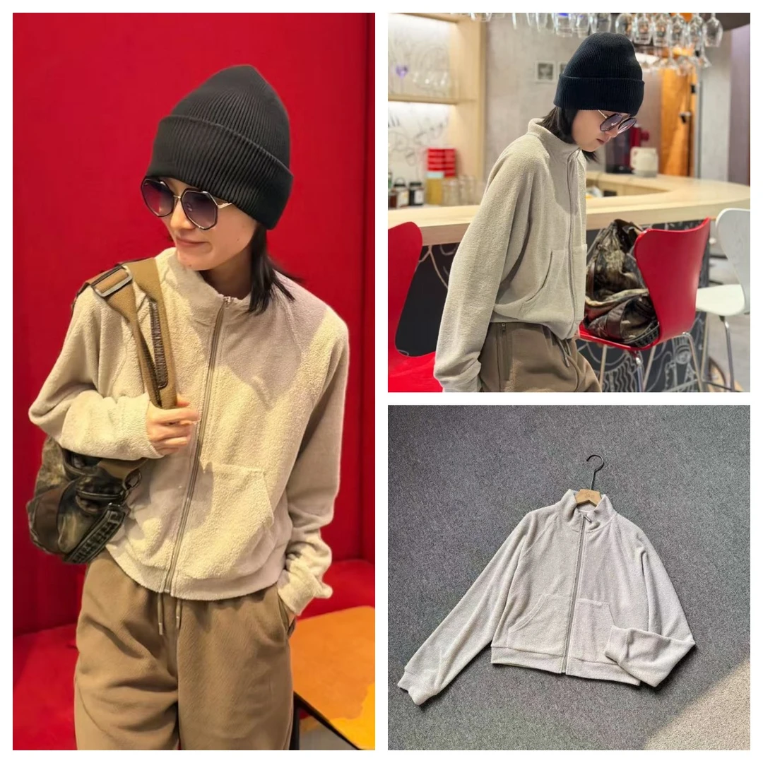 无垠海岸【毛巾感】立领外套