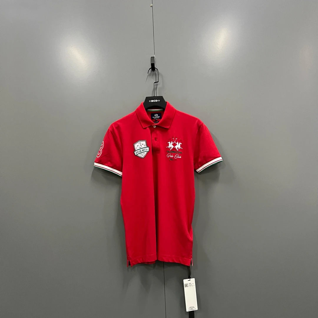 99新 maje (ll) 102214  红色徽标刺绣polo衫 S M L