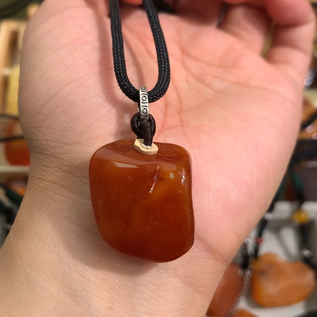 蜜蜡裸石未镶嵌你