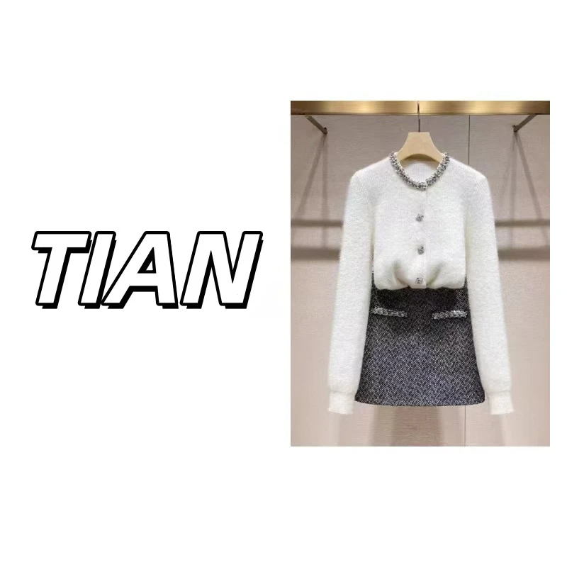 [A161-A170号] 秋冬新款欧若风毛针织衫氛围感毛衣上衣女百搭