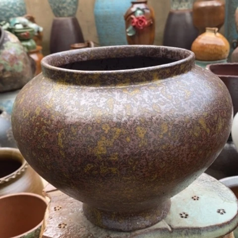 【闪购商品】紫砂花盆高约21口约17