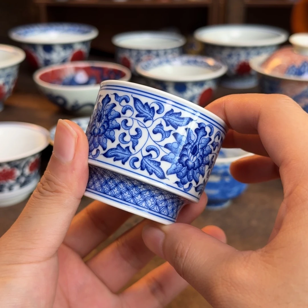 纯手工手绘陶瓷茶具