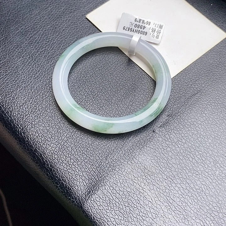 未镶嵌手镯翡翠55➕圆条