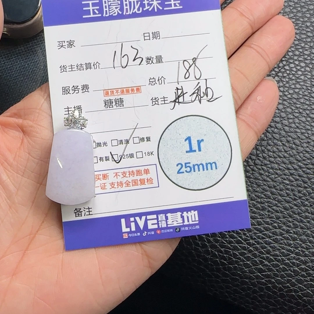 翡翠银S925镶嵌颈饰翡翠