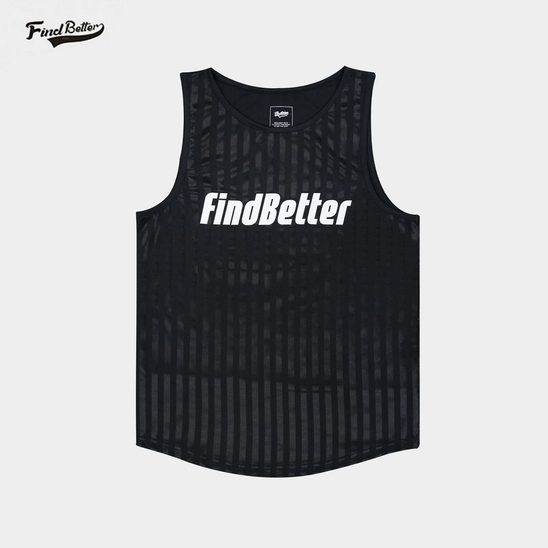 新款春夏宽松篮球投篮速干透气户外健身运动跑步美式复古背心-265