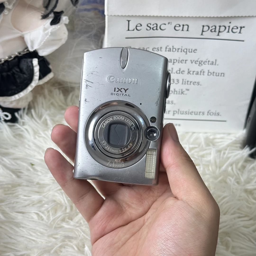 9新 Canon/佳能 佳能ixus700冷白皮柔焦适合人像轻微磨损带配件