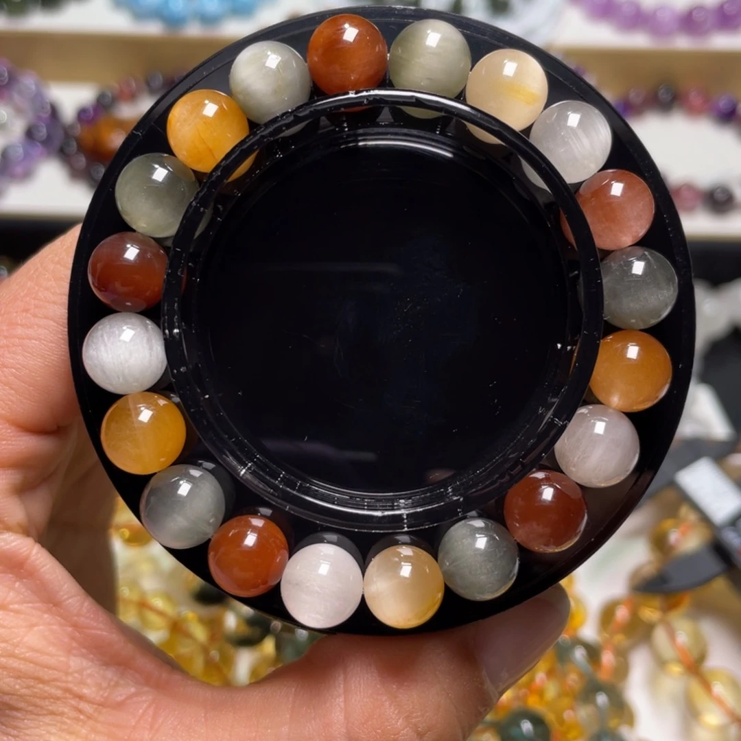 水晶手链未镶嵌兔毛