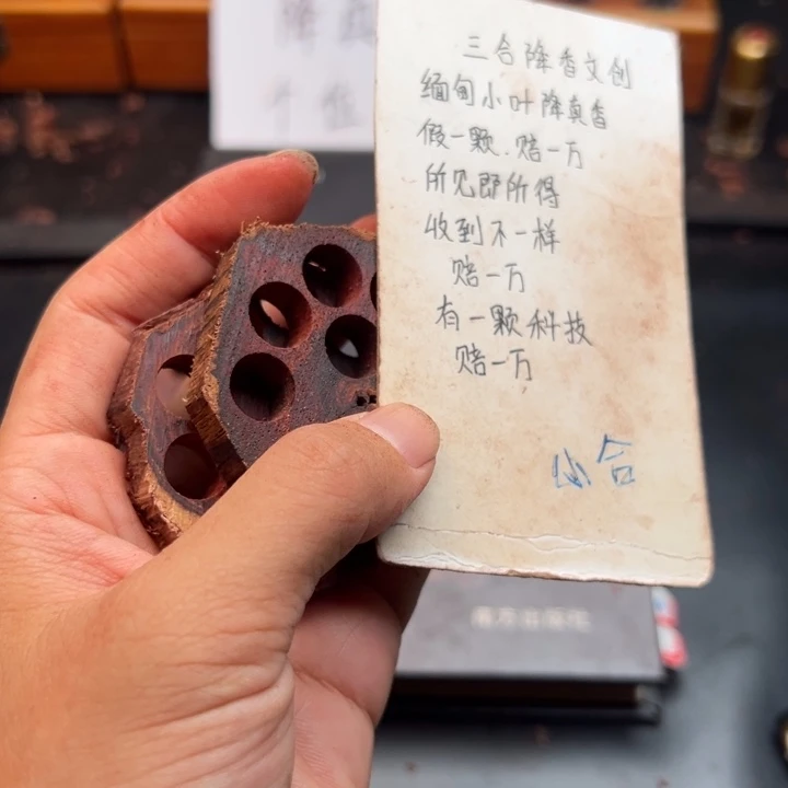 藤类缅甸降真香藕片路路通2片发其一5.8